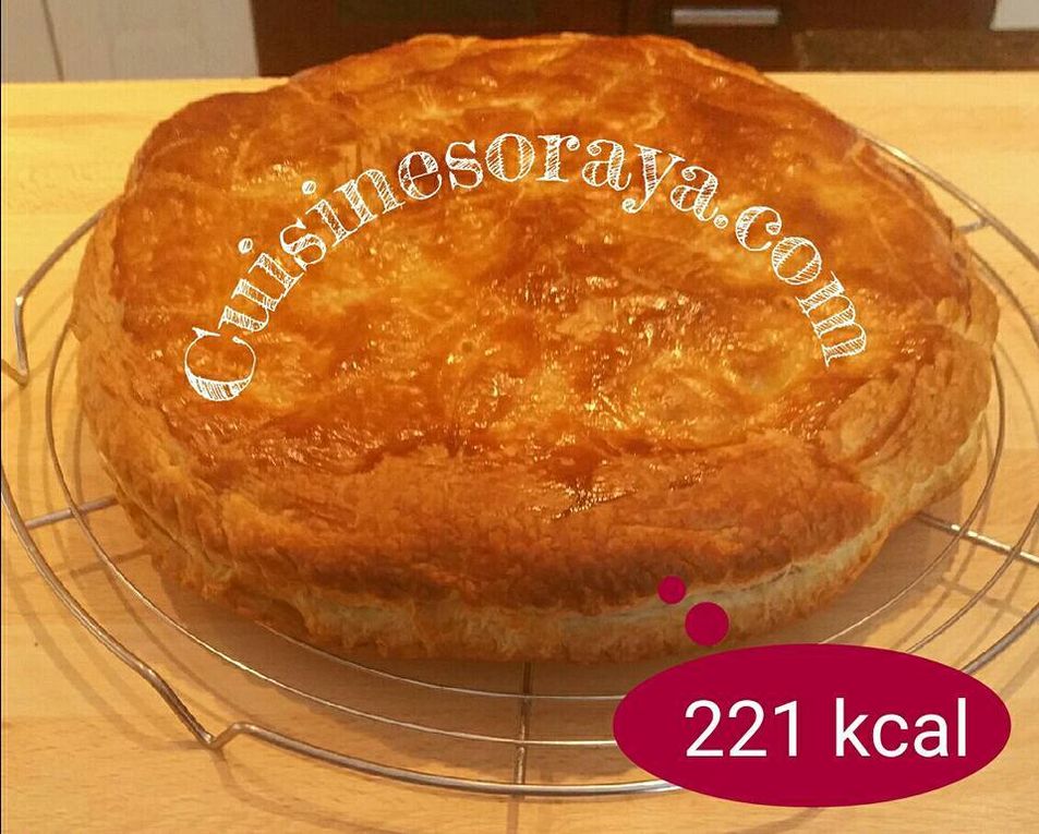 Galette poire-chocolat 