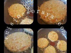 Burger pommes de terre