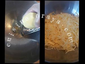 Burger pommes de terre