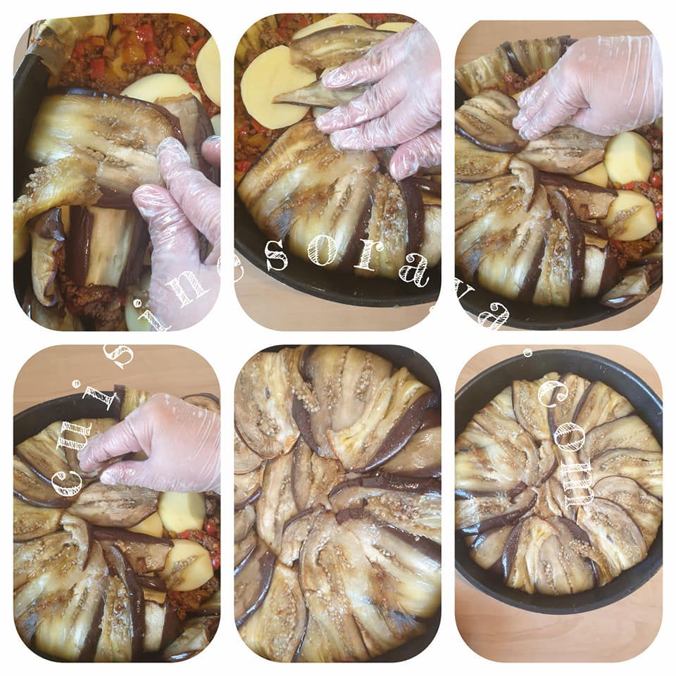 Patlican Kapama - Fermeture d'aubergines