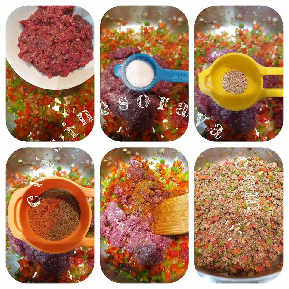 Lasagnes tortillas mexicaines