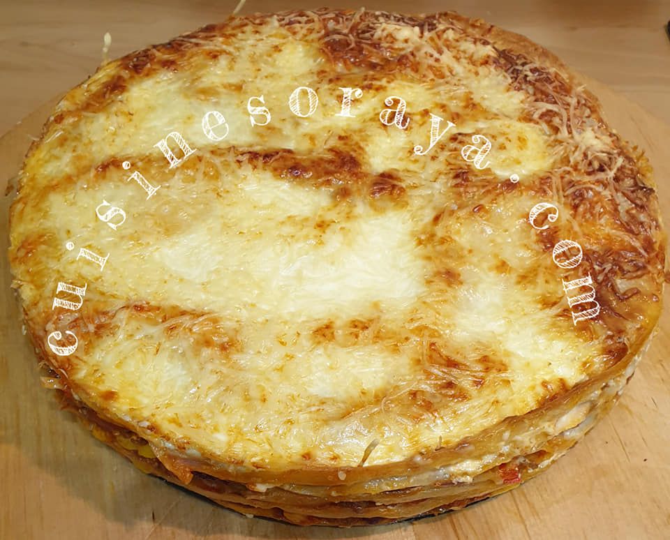 Lasagnes tortillas mexicaines