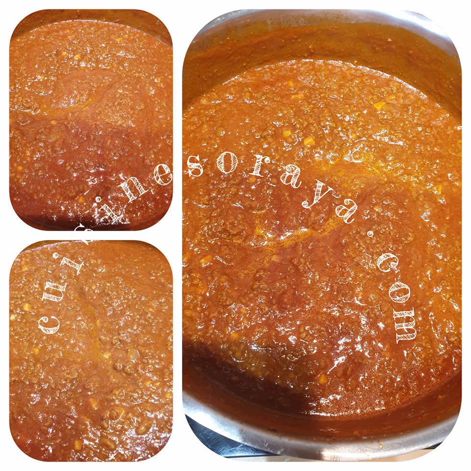 Le résultat de la sauce au bout de 20 minutes.