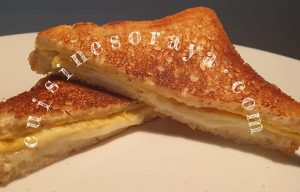 Croque omelette à la poêle express