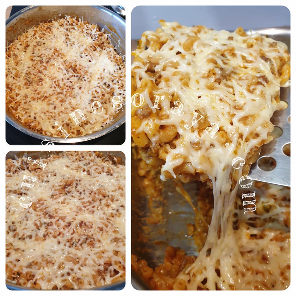 Coquillettes, viande hachée express