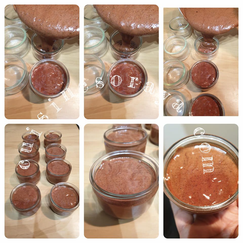 Mousse au chocolat sans oeuf avec seulement 2 ingrédients