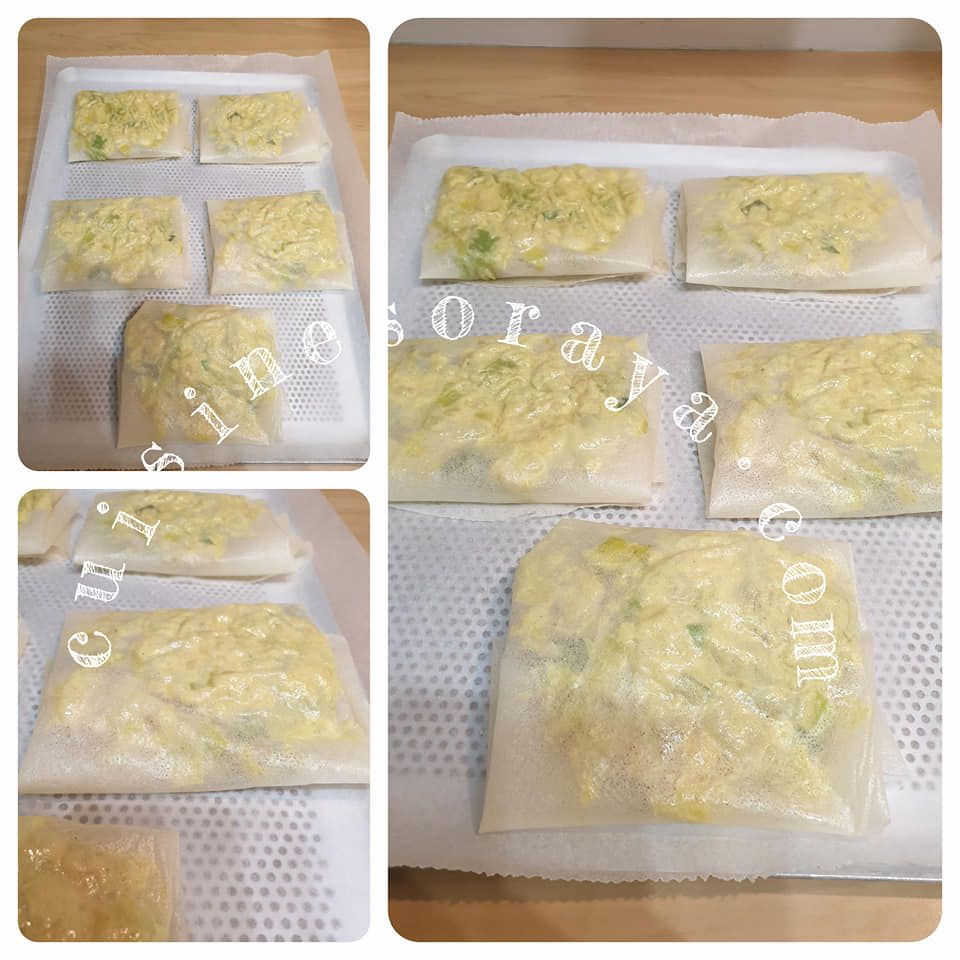 Brick cabillaud et poireaux au lait de coco