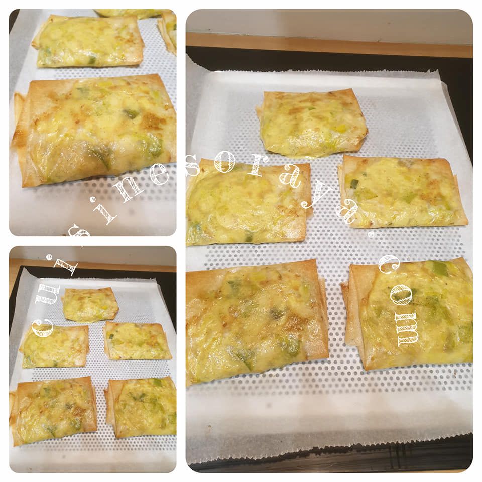 Brick cabillaud et poireaux au lait de coco