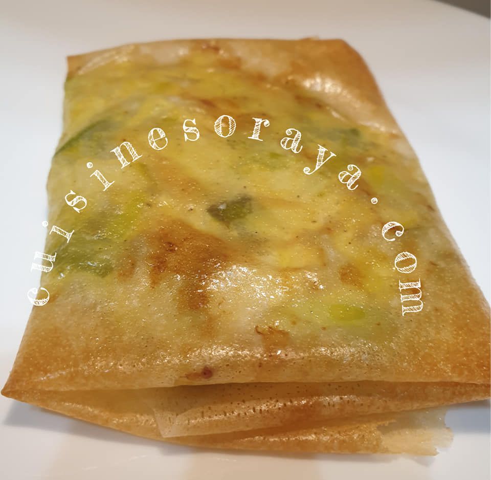 Brick cabillaud et poireaux au lait de coco