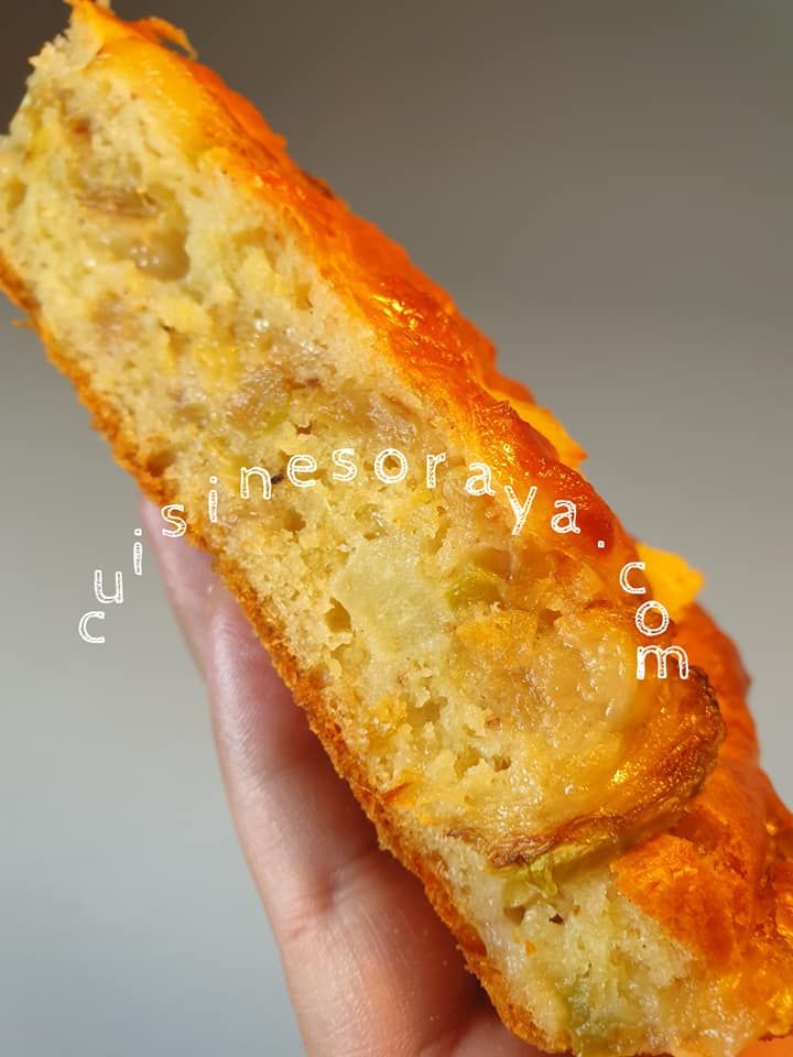 Gâteau salé à la courgette, pomme de terre et mozzarella