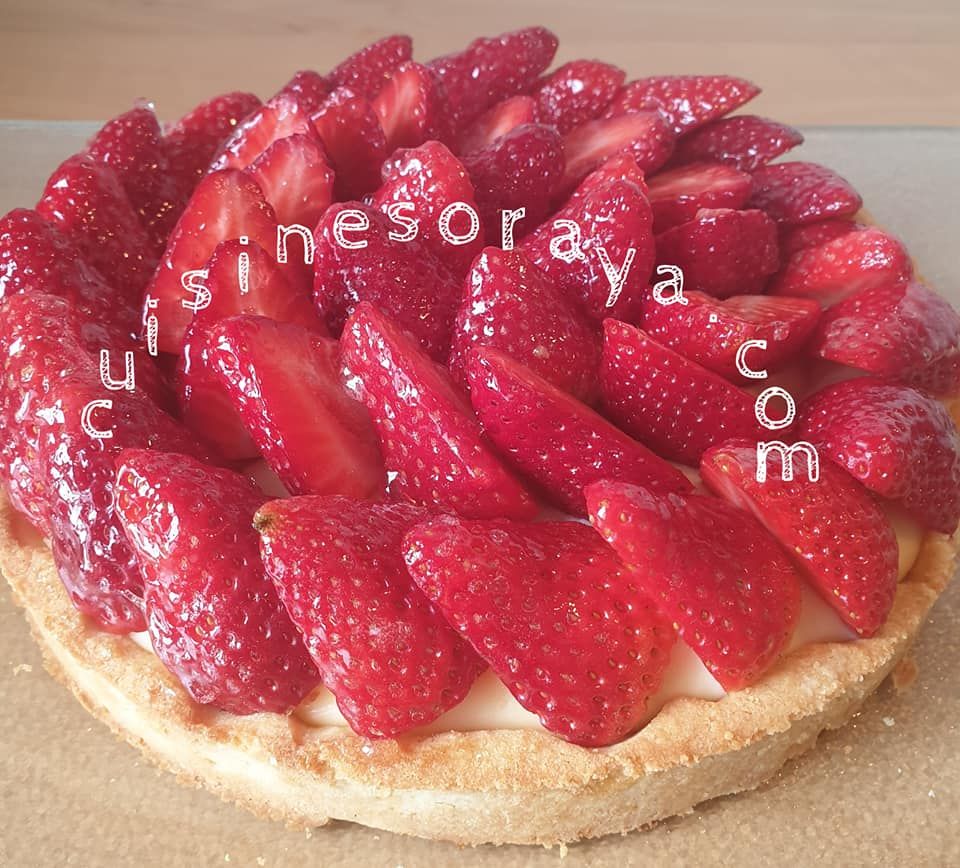 Tarte aux fraises