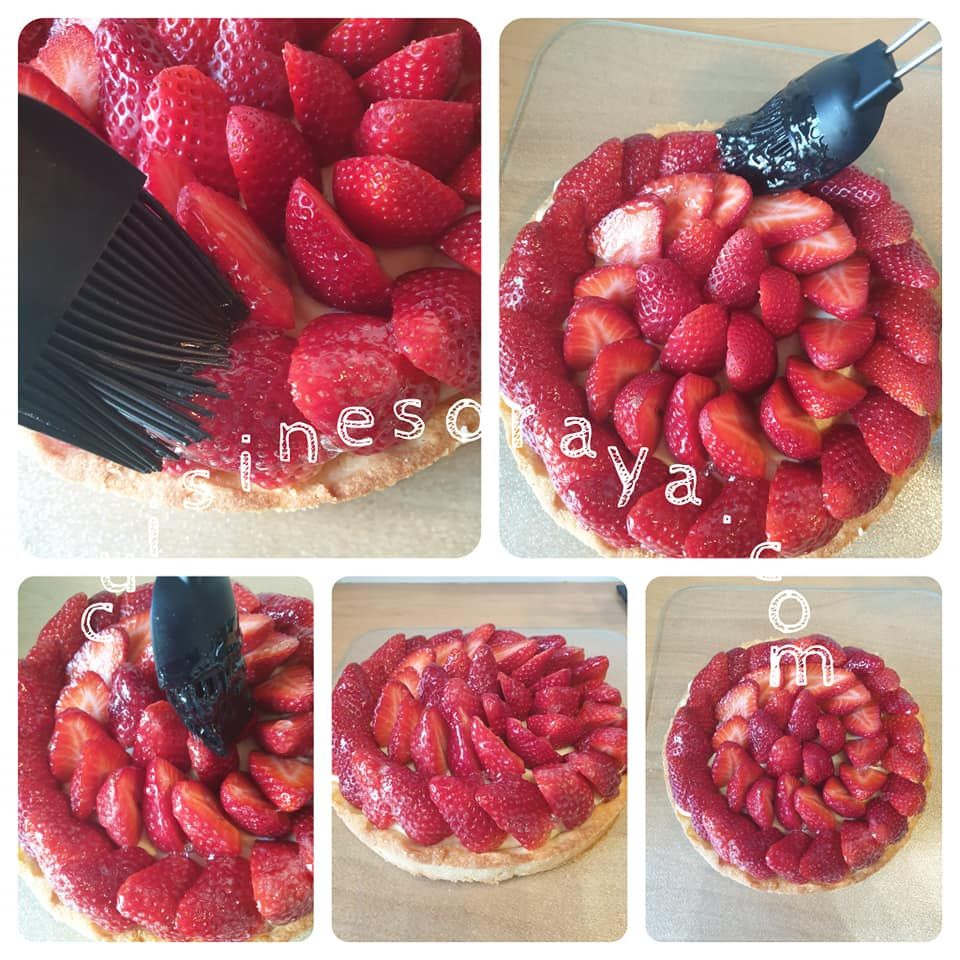 Tarte aux fraises