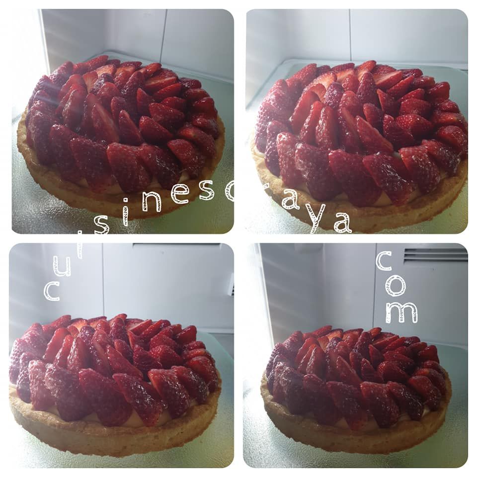 Tarte aux fraises