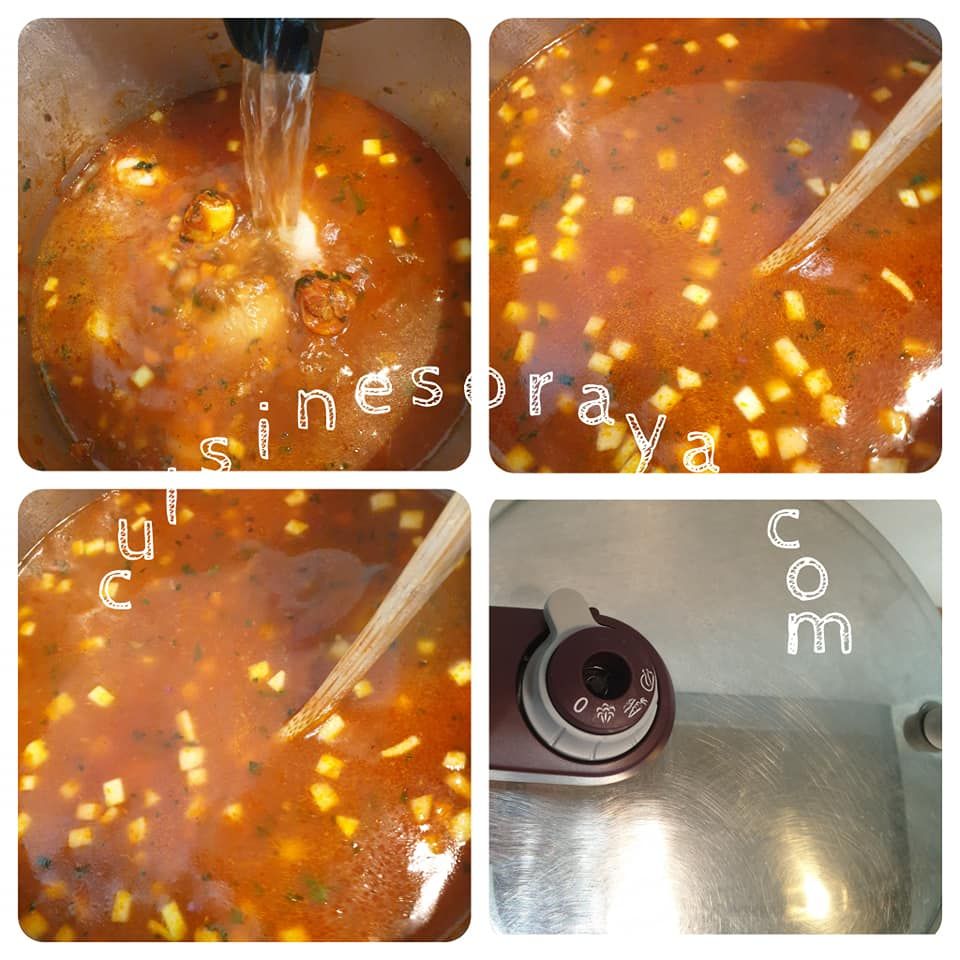 Petits plombs de légumes au poulet