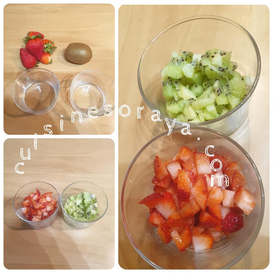 Panna cotta aux fruits