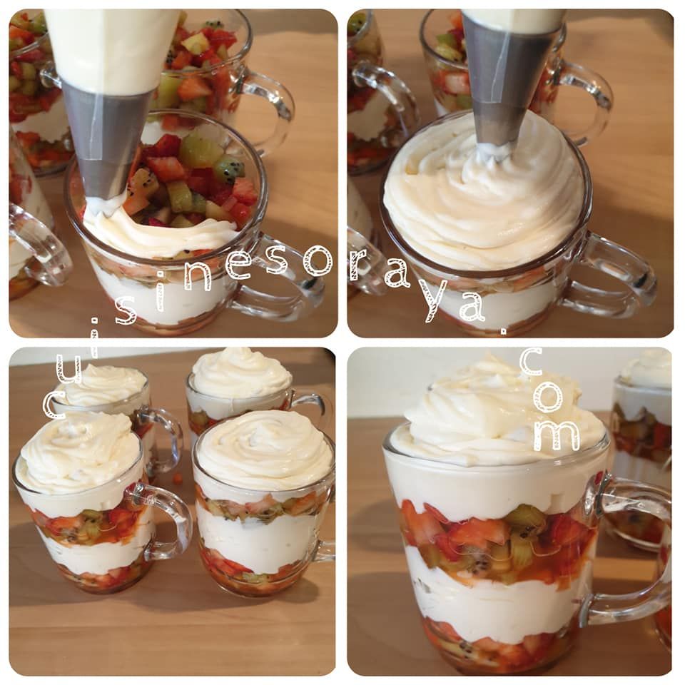 Salade de fruits à la crème