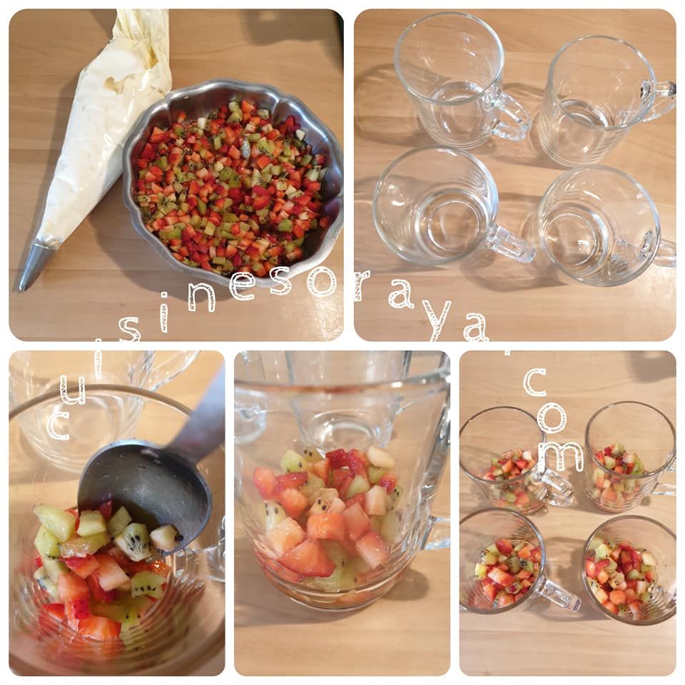 Salade de fruits à la crème
