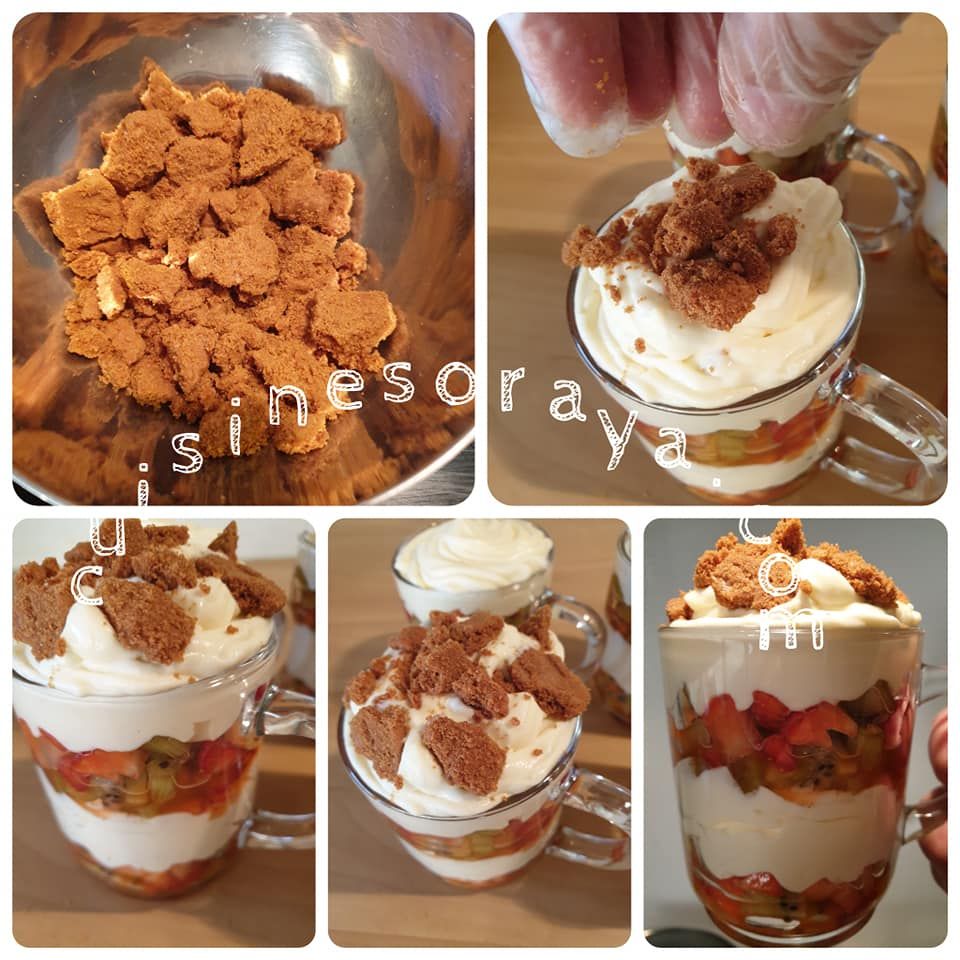Salade de fruits à la crème