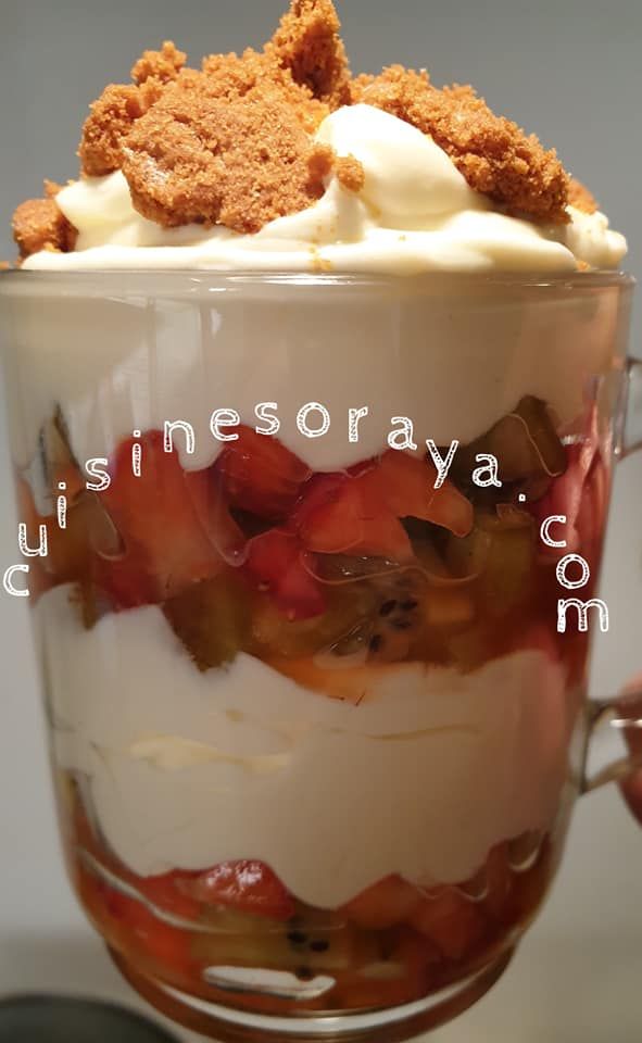 Salade de fruits à la crème