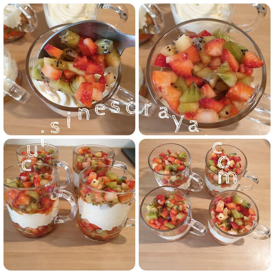 Salade de fruits à la crème