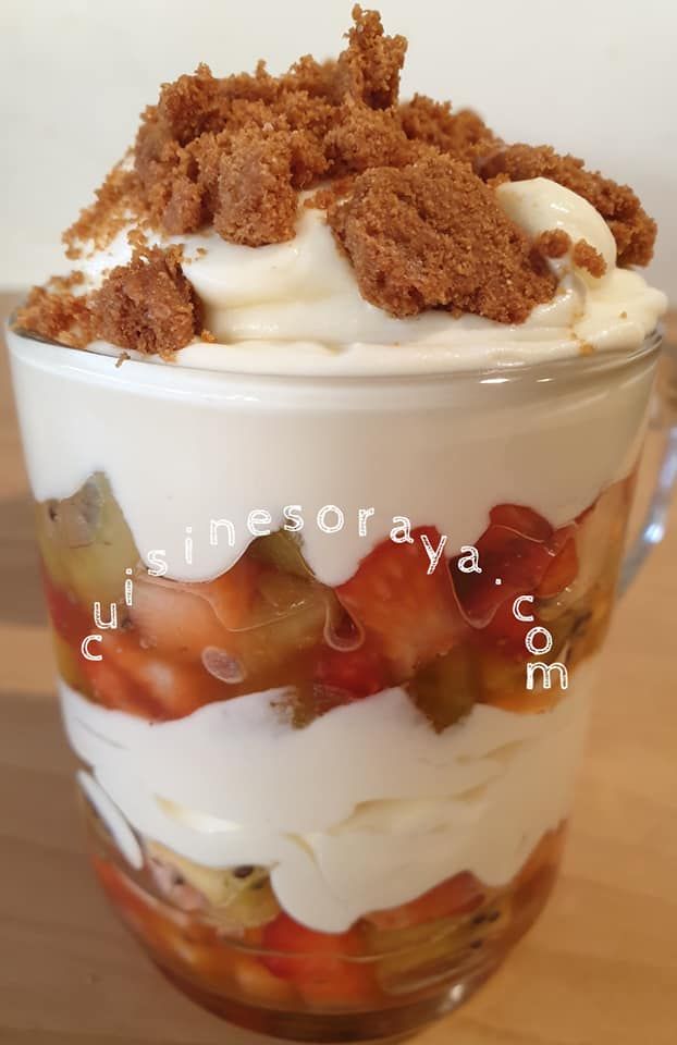 Salade de fruits à la crème
