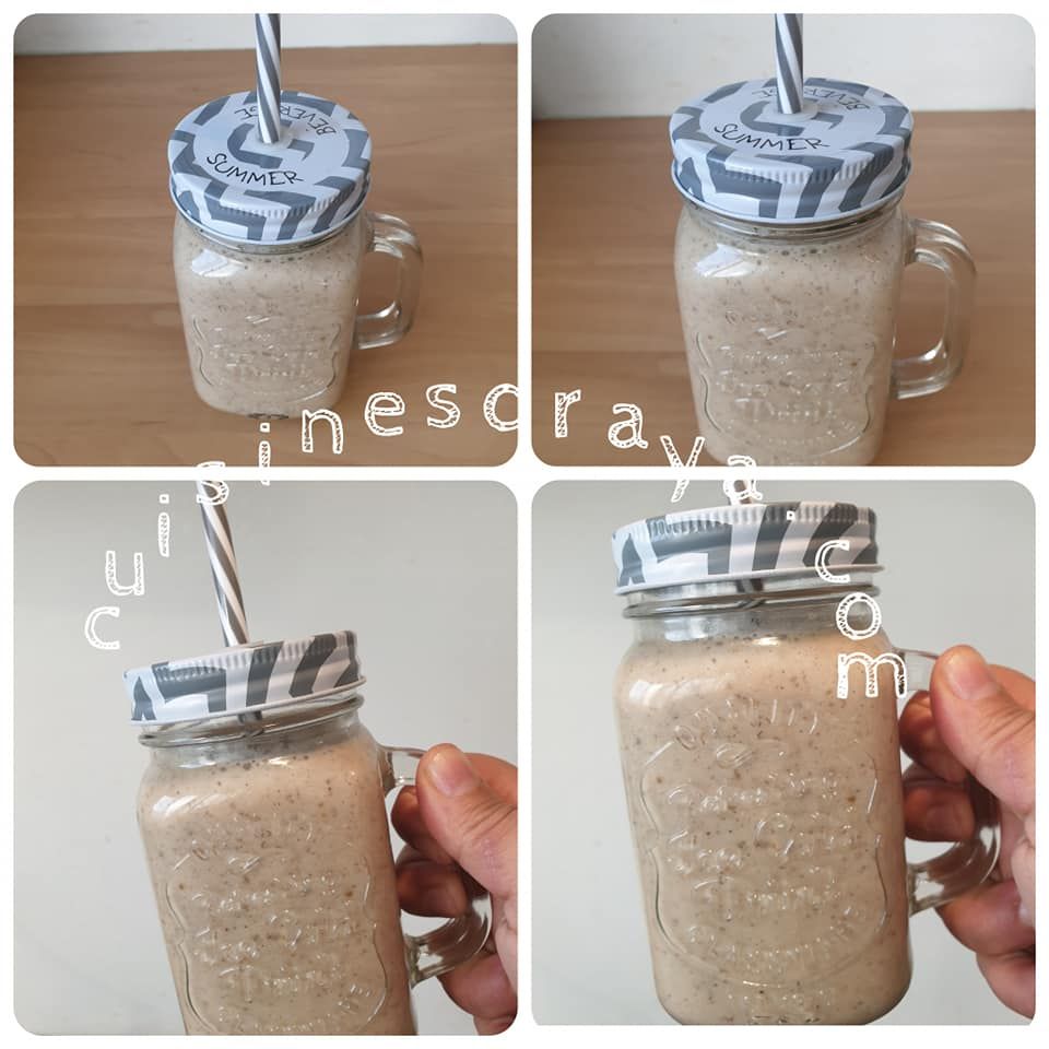 Smoothie Energie dattes bananes