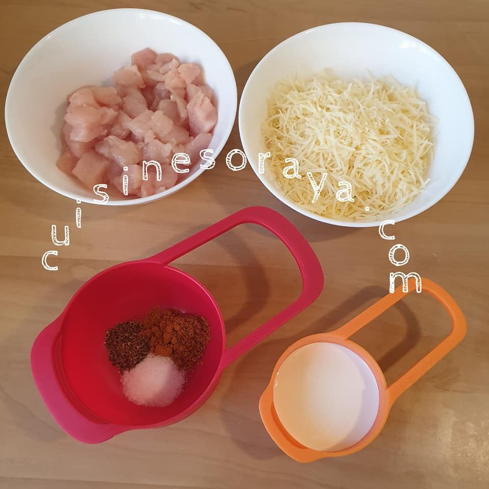 Puits moelleux au poulet