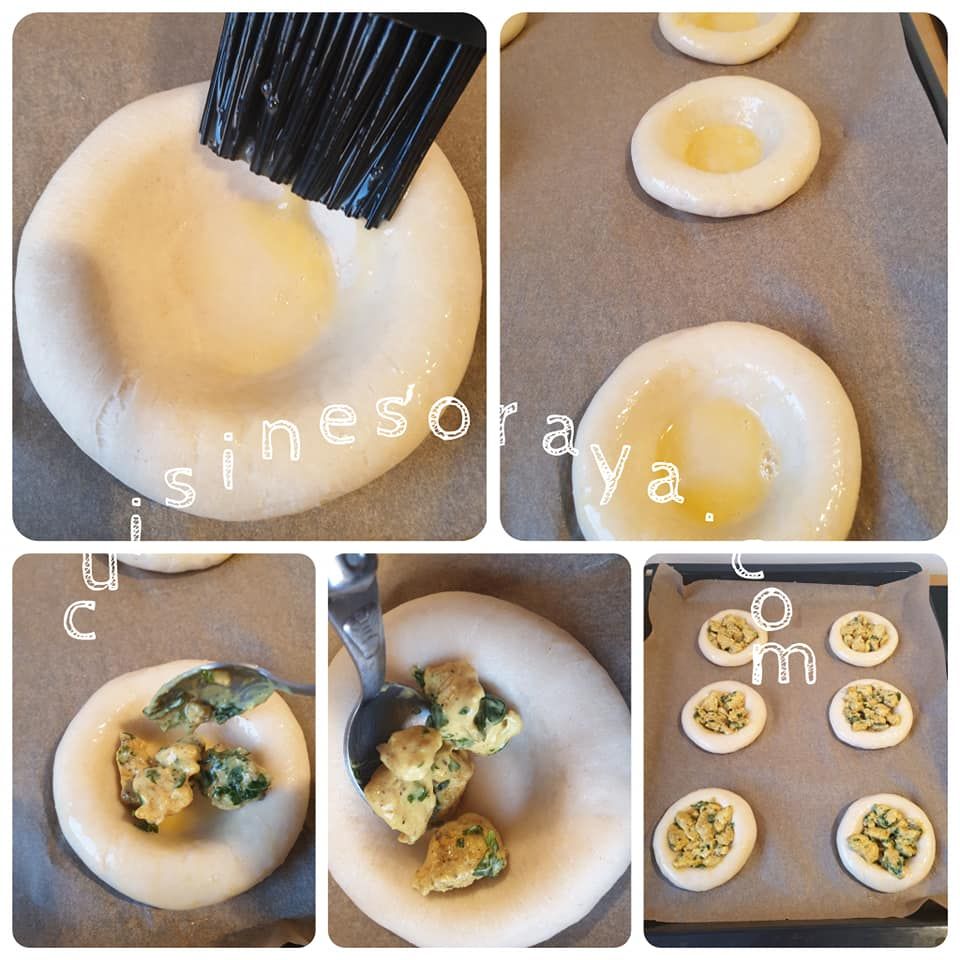 Puits moelleux au poulet