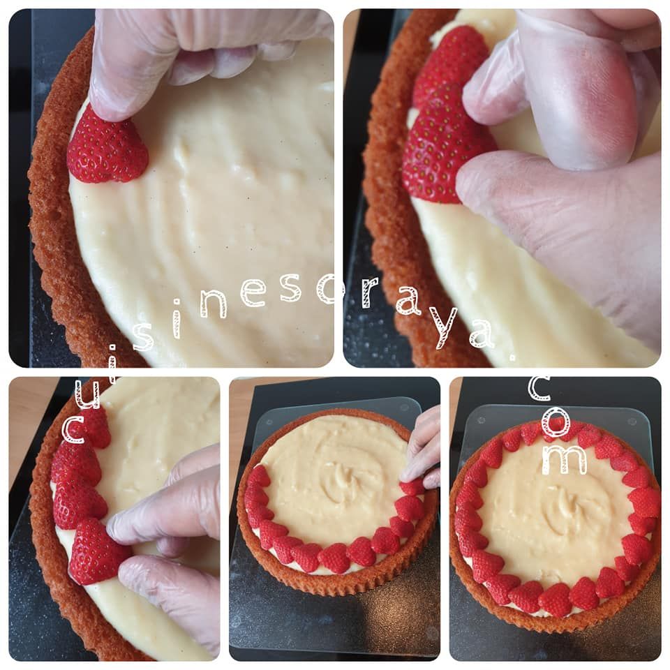 Gâteau renversé aux fruits