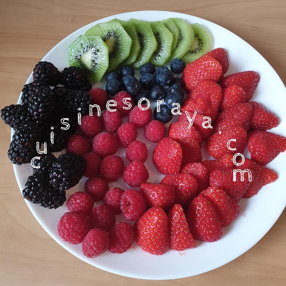 Gâteau renversé aux fruits