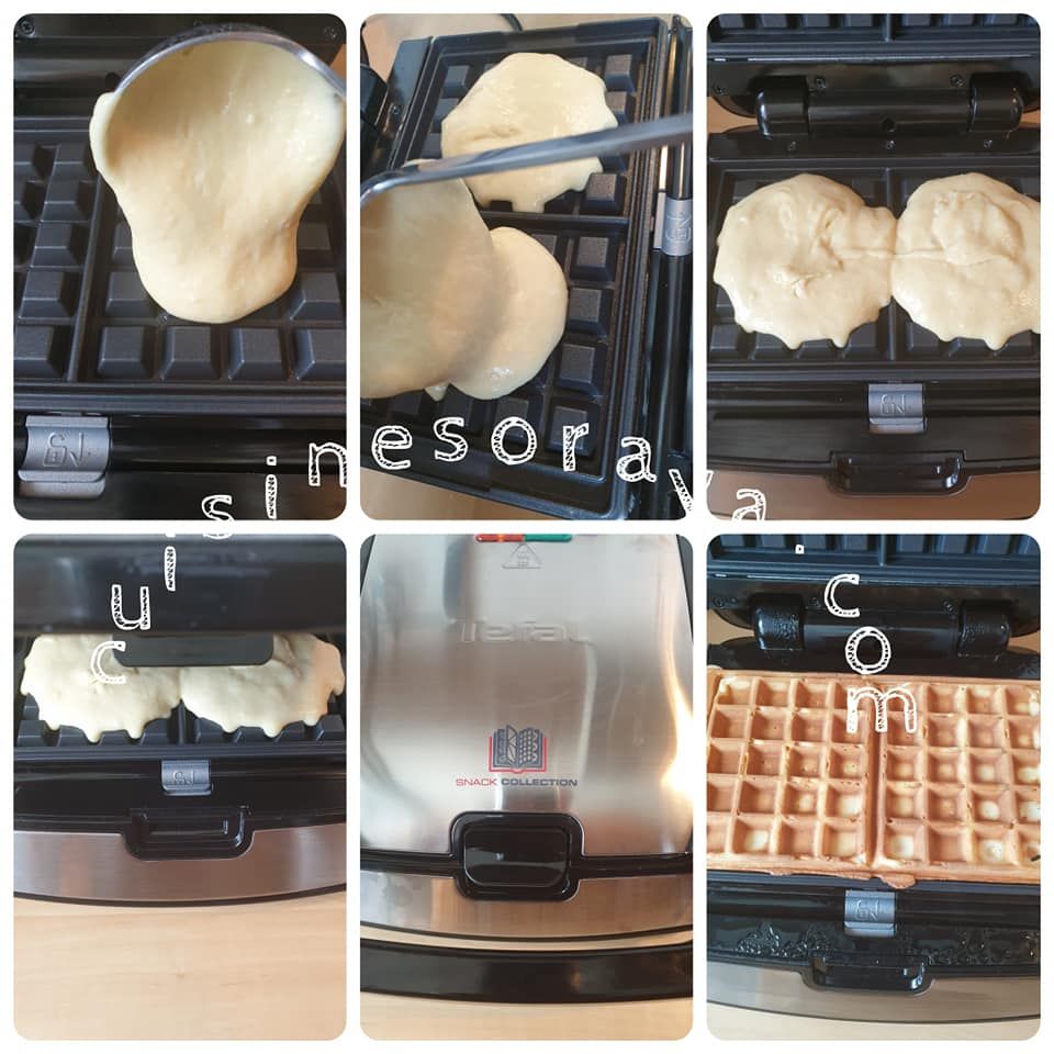Gaufres facile et rapide au gaufrier