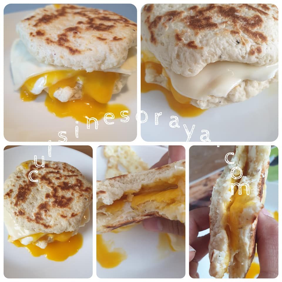 Egg muffin avec pain au skyr express