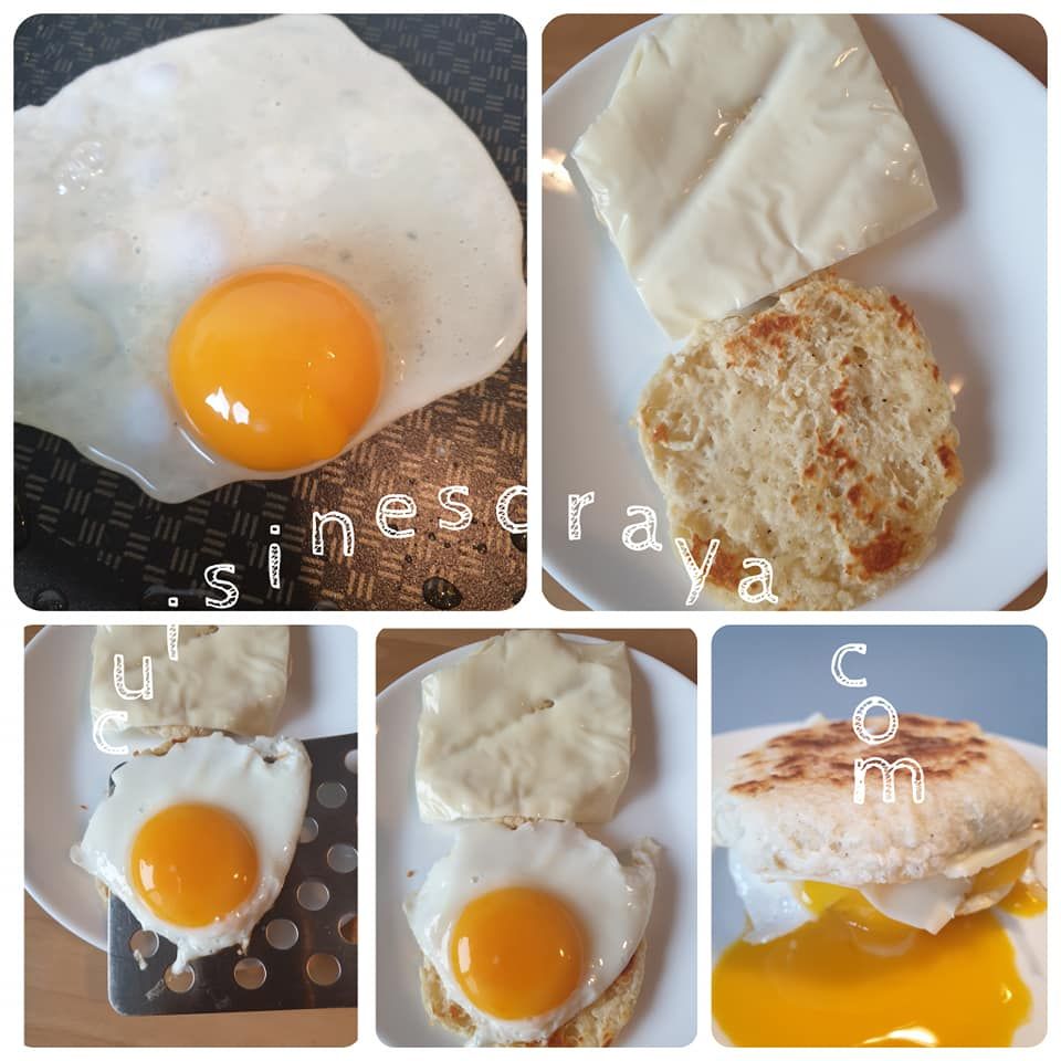 Egg muffin avec pain au skyr express