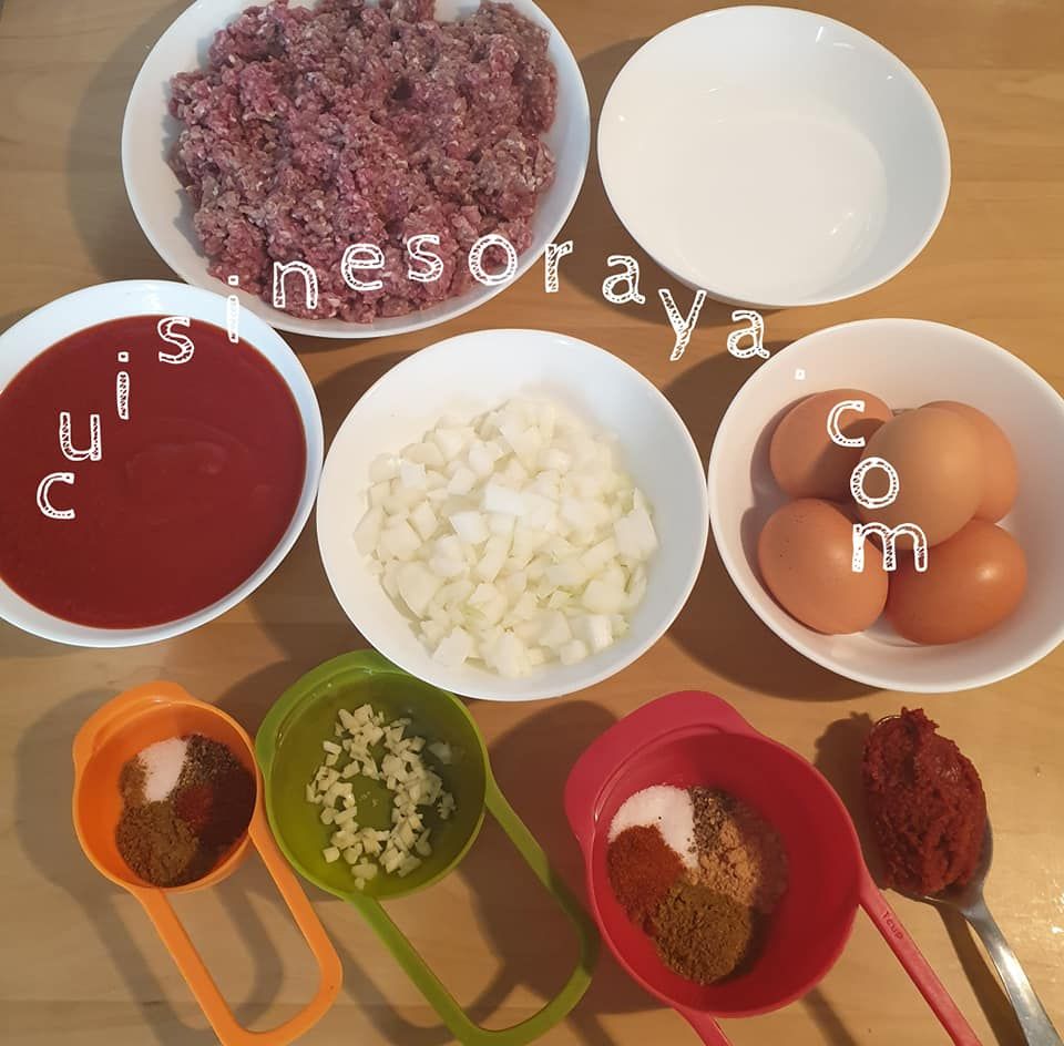 Tajine Kefta aux oeufs