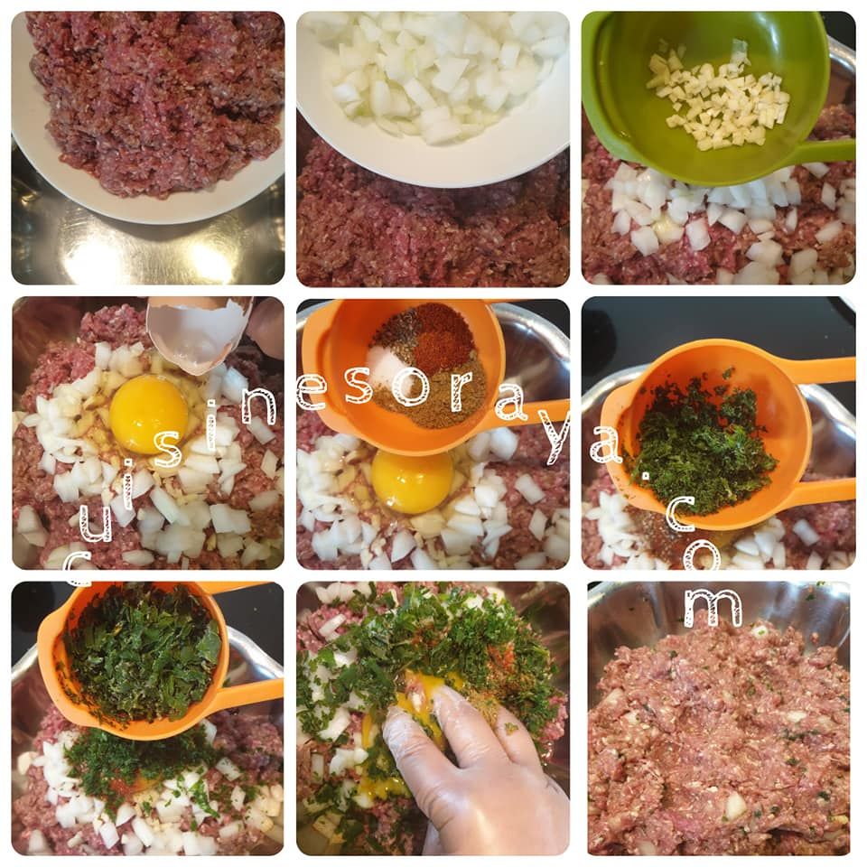 Tajine Kefta aux oeufs