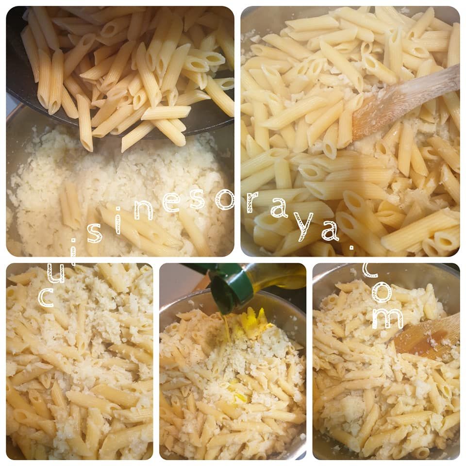 Penne au chou-fleur