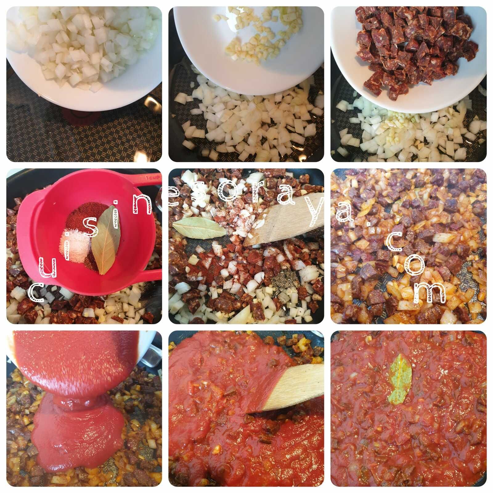 Pilon de poulet au chorizo