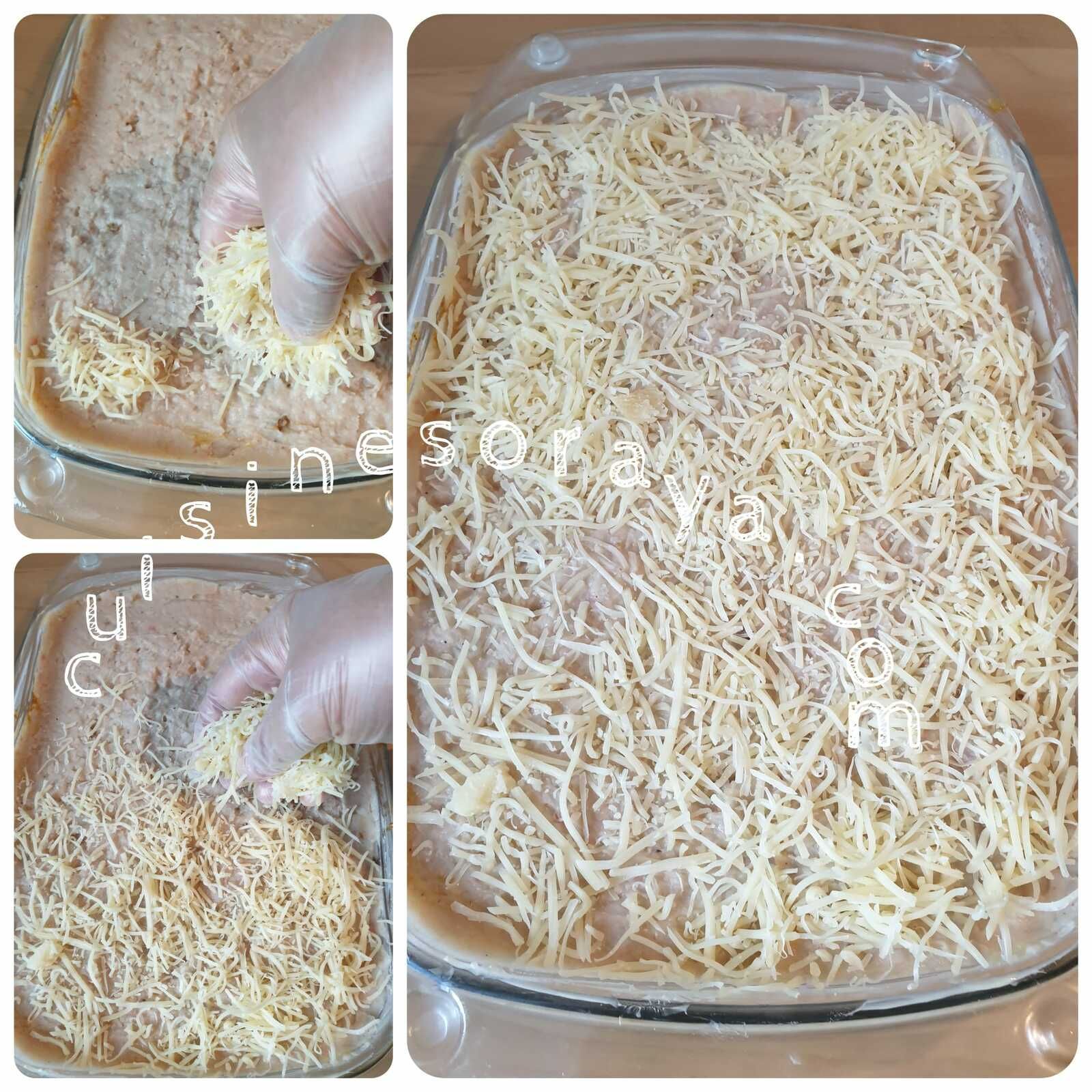 Hachis Parmentier au haricots blanc