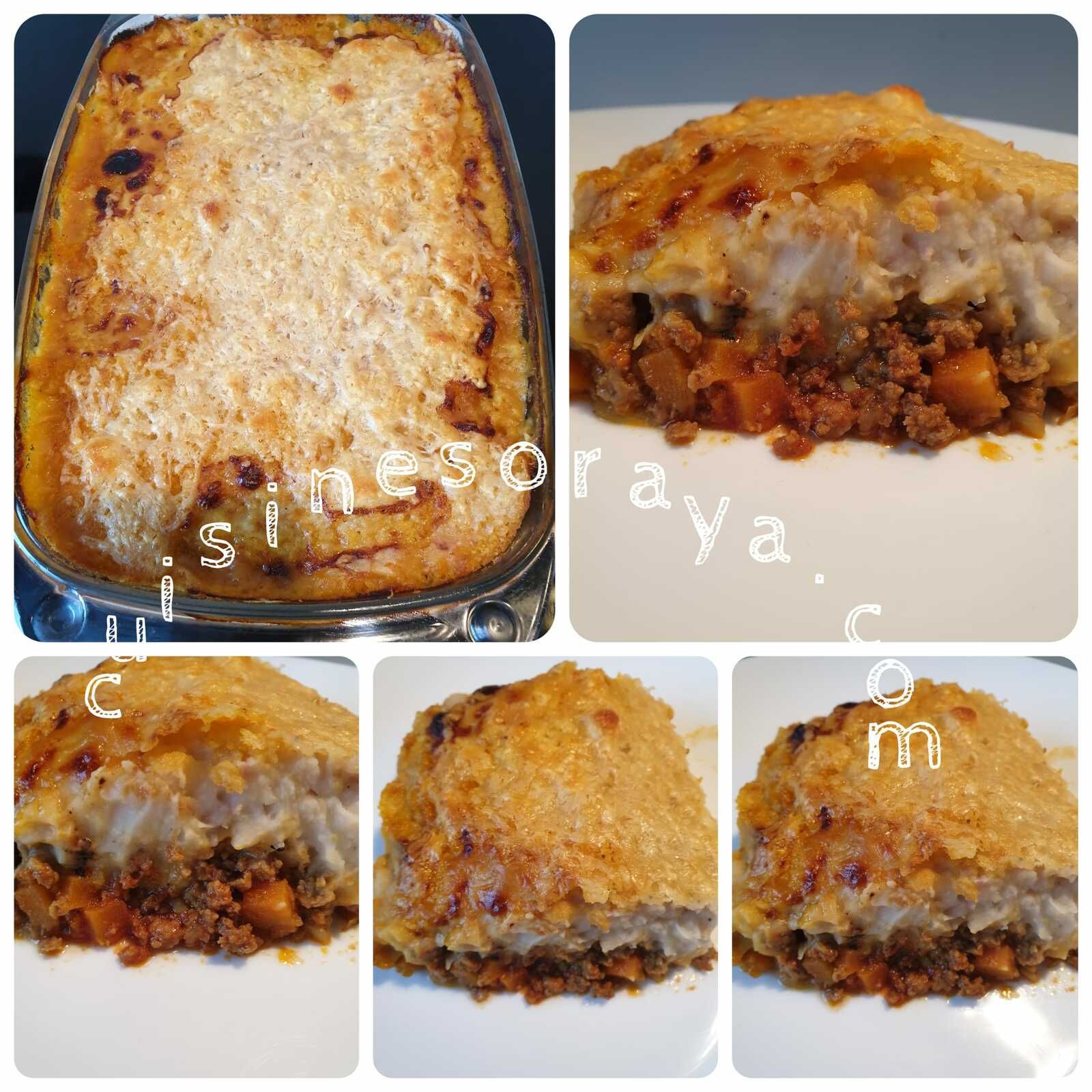 Hachis Parmentier au haricots blanc