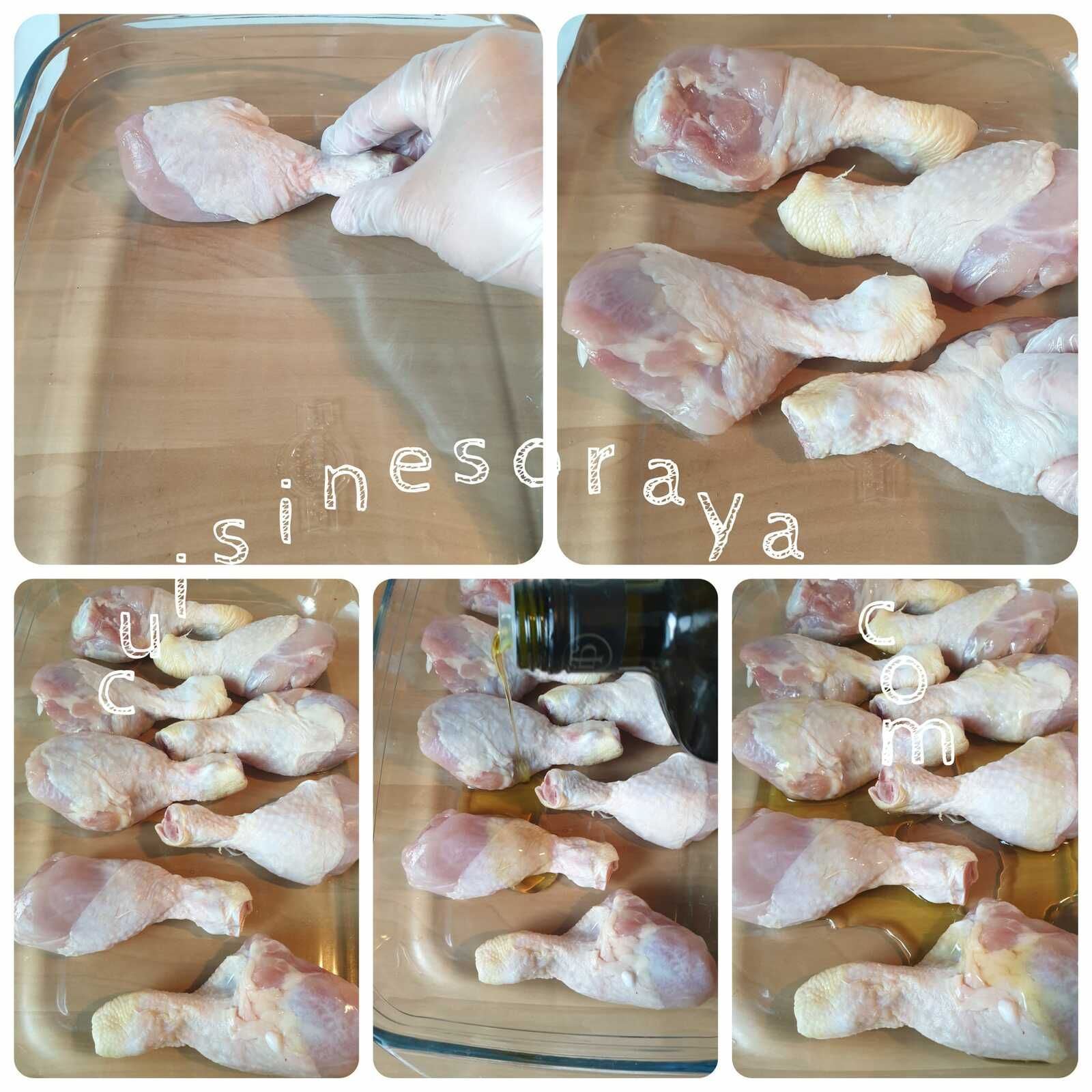 Pilon de poulet au chorizo