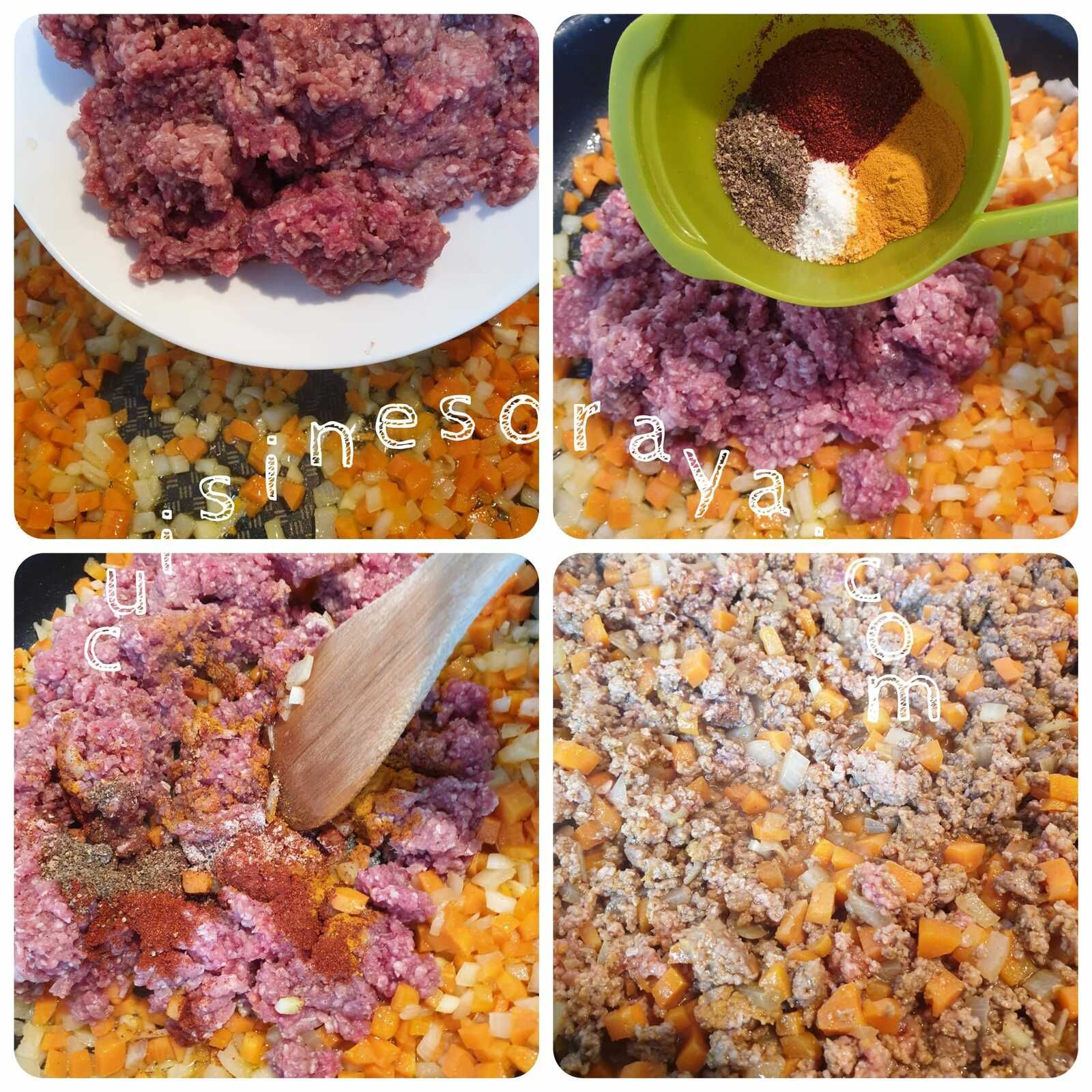 Hachis Parmentier au haricots blanc