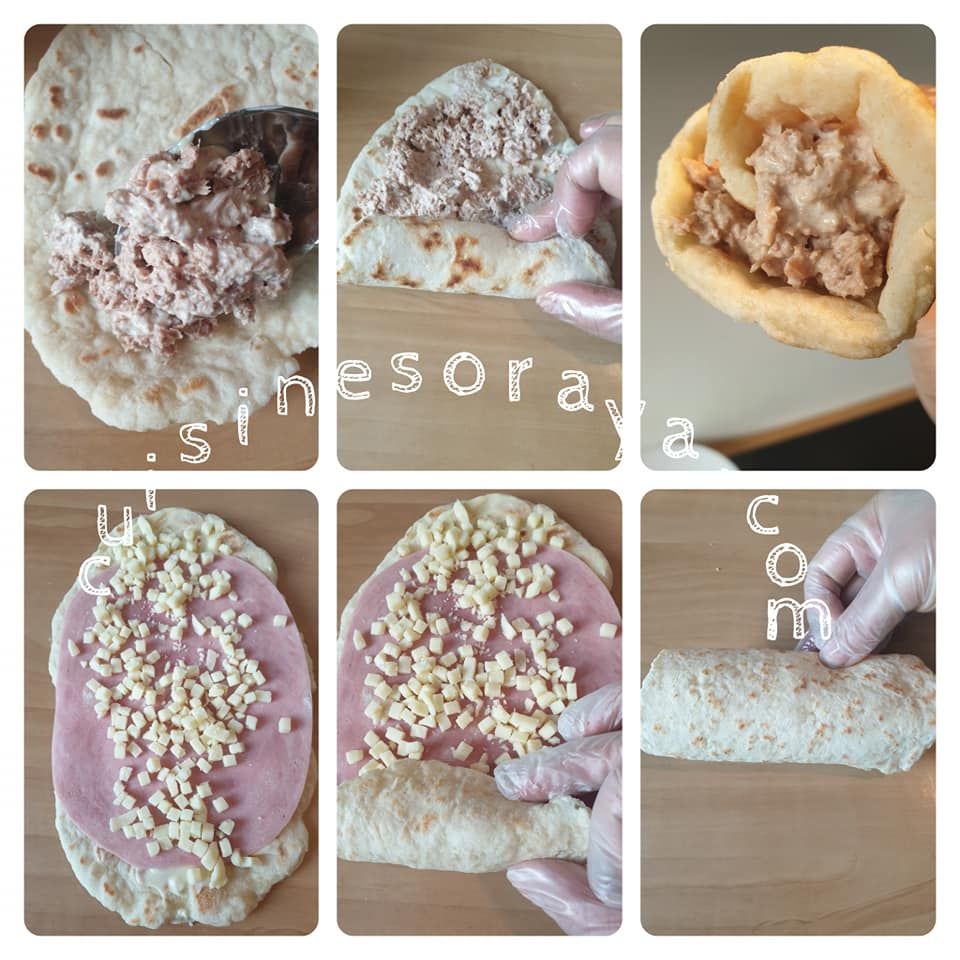 Pain express au yaourt/ pizza express / Sandwich express