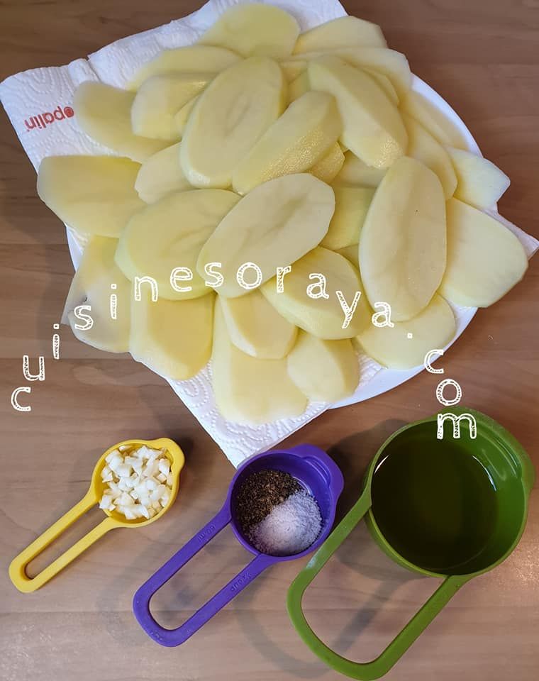 Couronne de pommes de terre au four