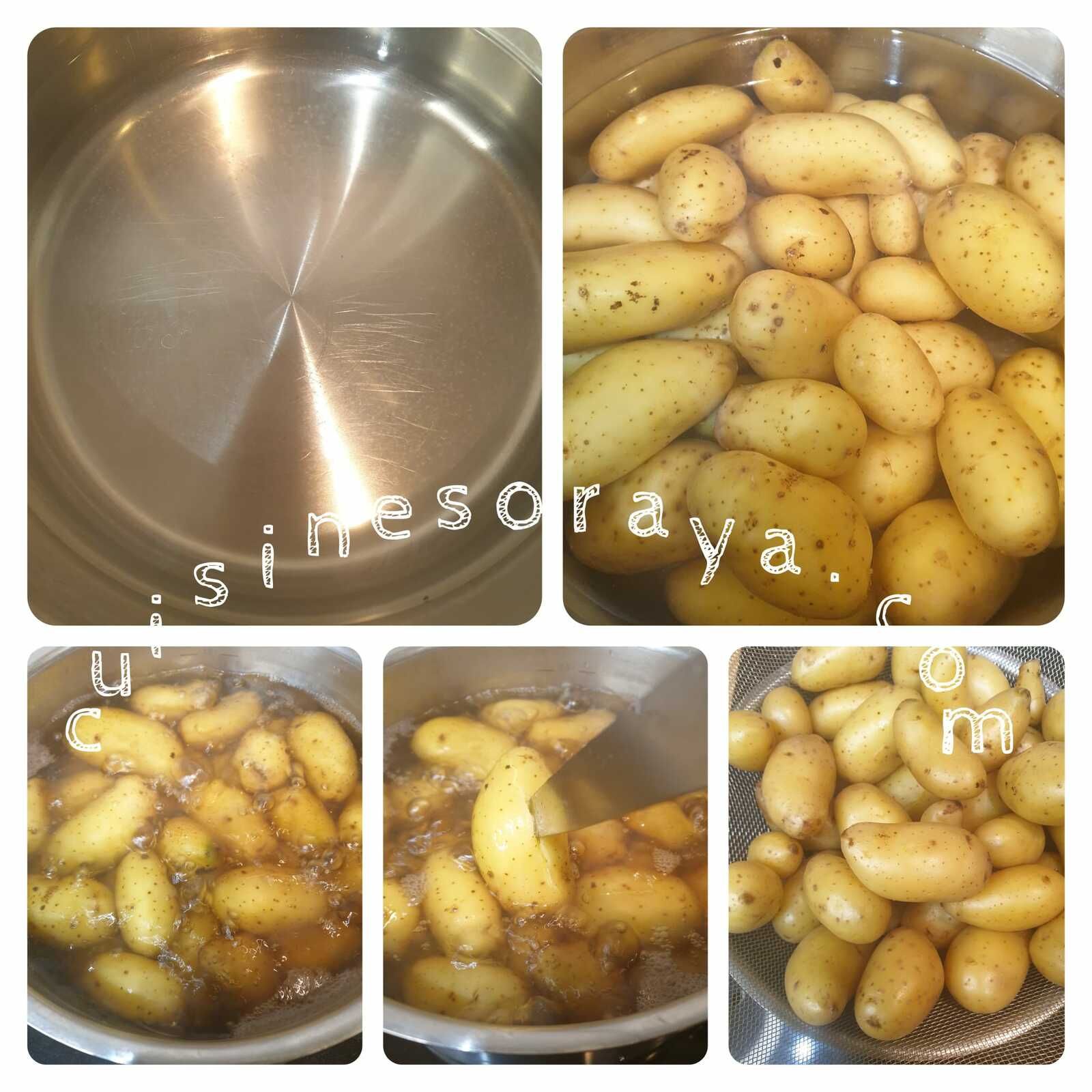 Salade de pommes de terre sauce yaourt