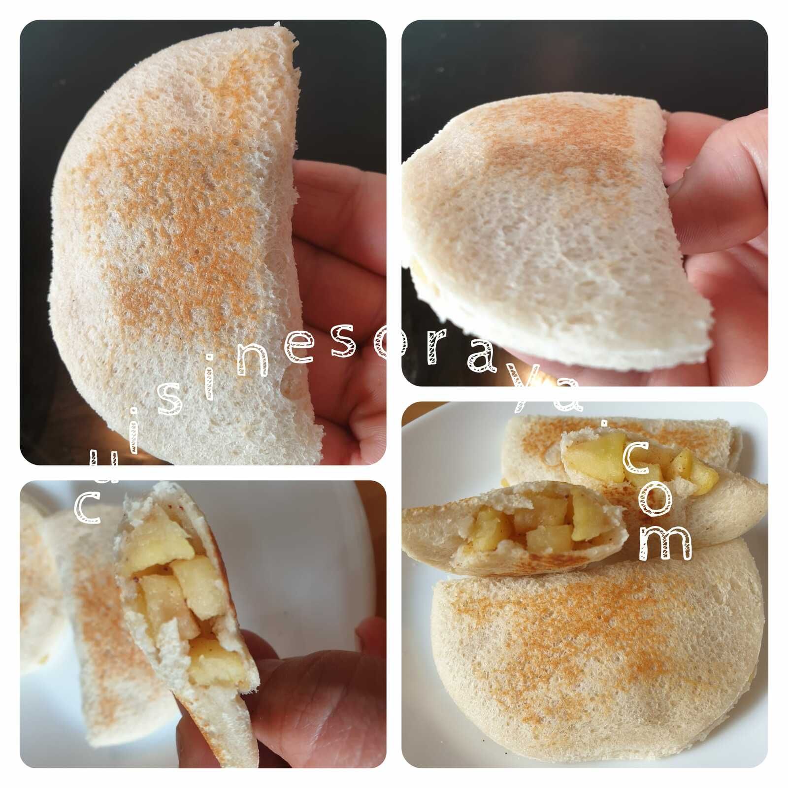 Chausson aux pommes au pain de mie