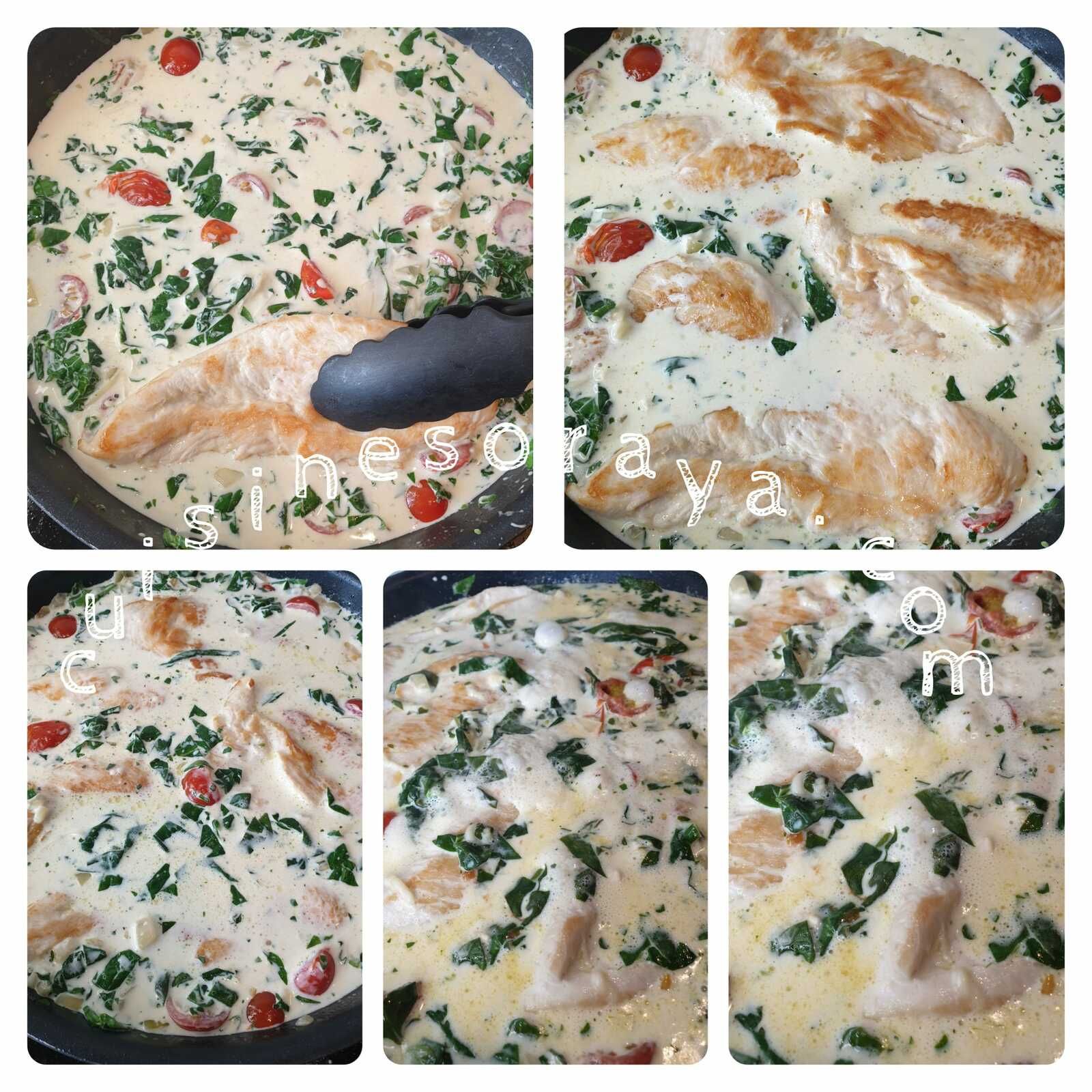 Poulet à la toscane