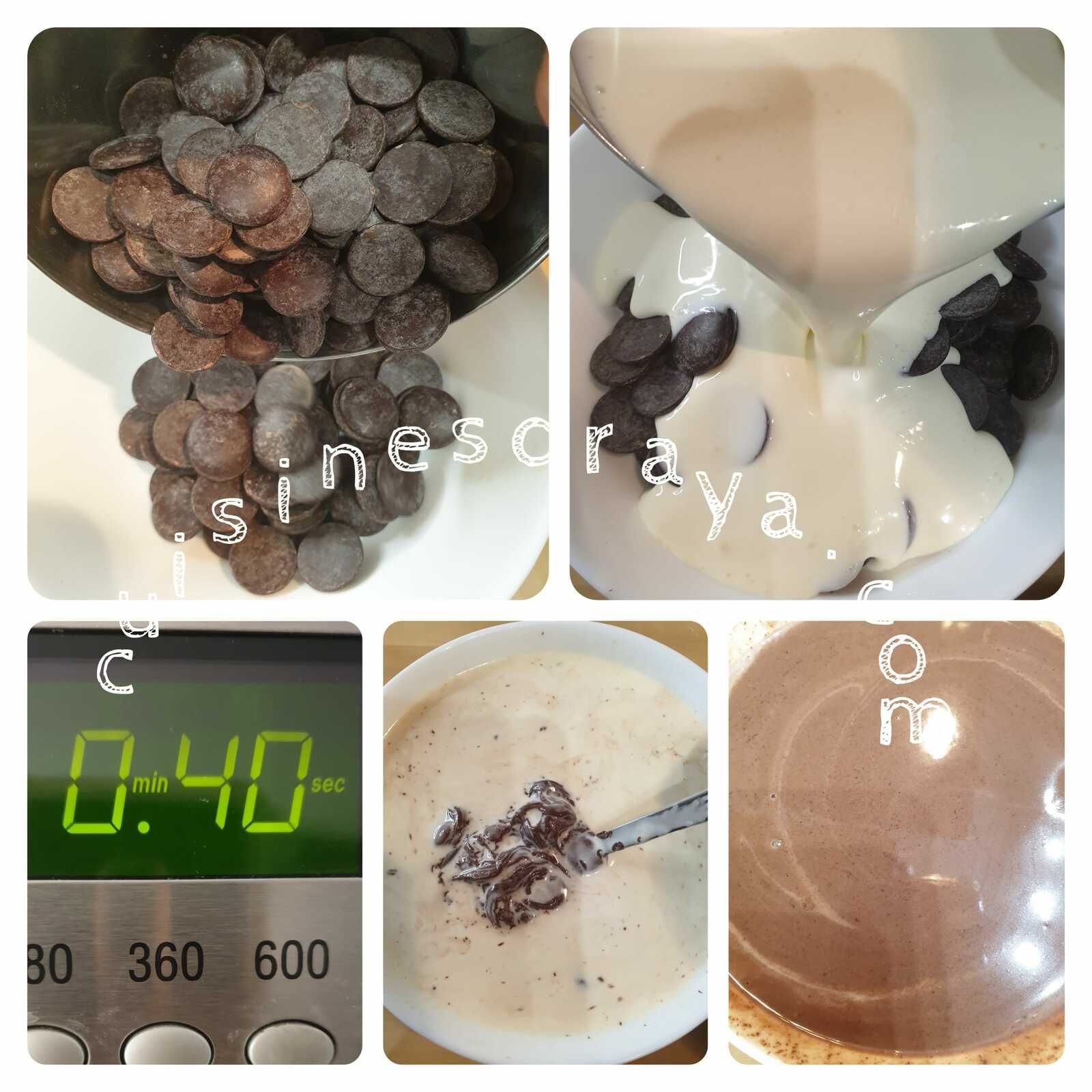 Gâteau de crêpes au chocolat