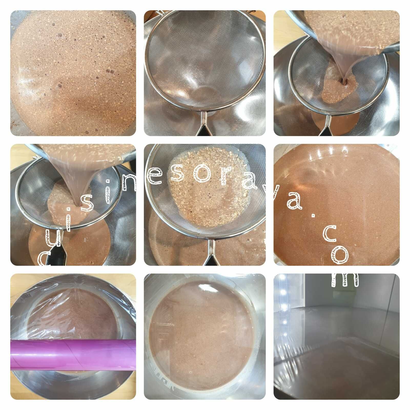 Gâteau de crêpes au chocolat