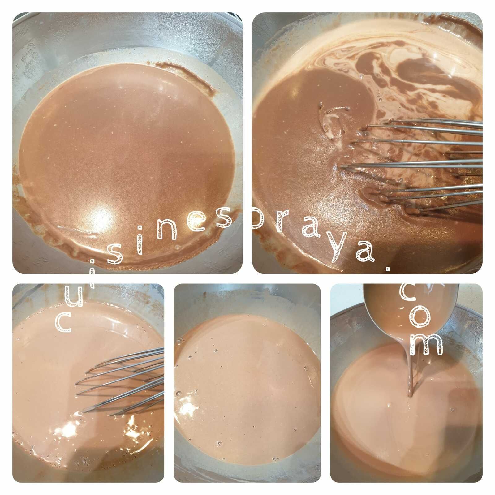 Gâteau de crêpes au chocolat