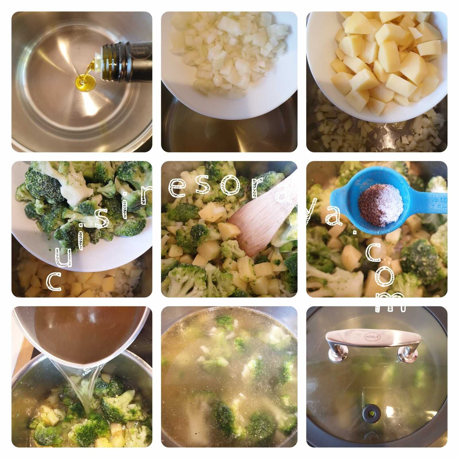 Velouté de brocolis